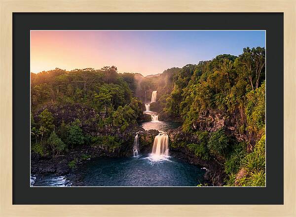 Seven Sacred Pools Cascade