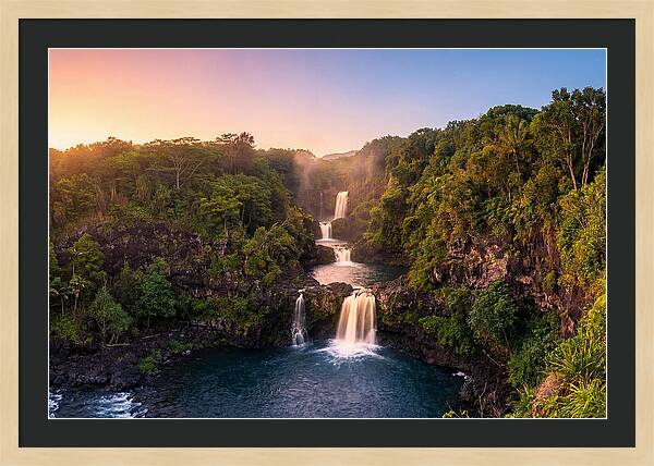 Seven Sacred Pools Cascade