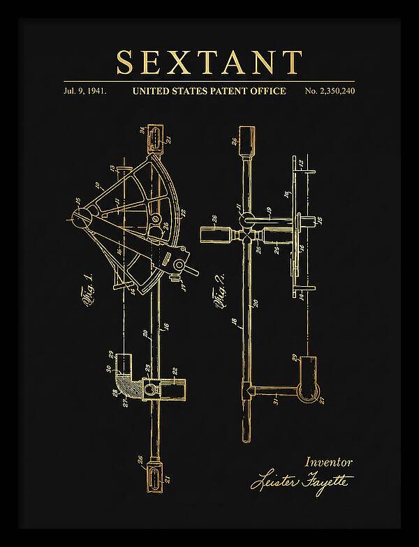 Sextant Gold Patent Us2350240