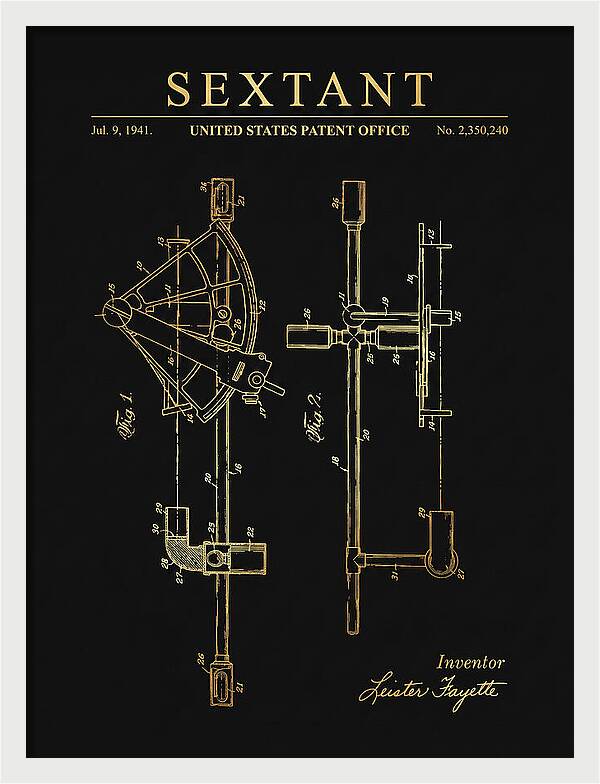 Sextant Gold Patent Us2350240