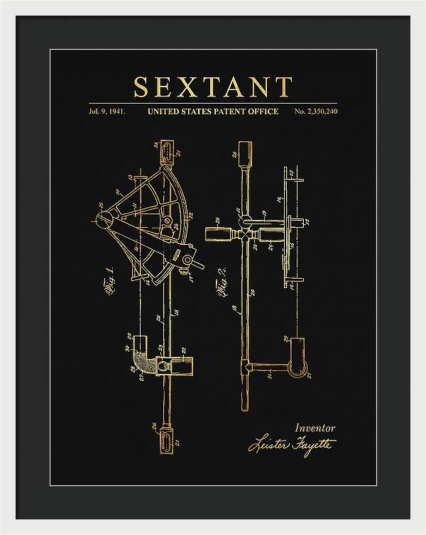 Sextant Gold Patent Us2350240
