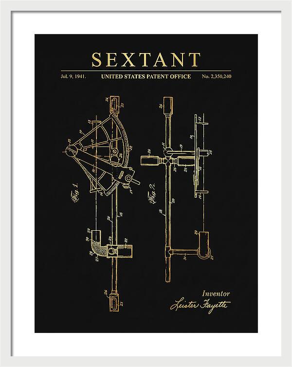 Sextant Gold Patent Us2350240