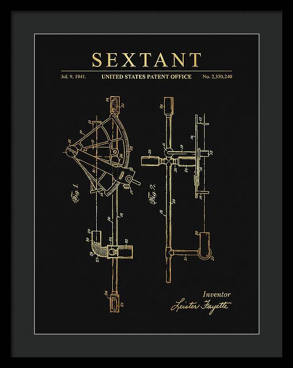 Sextant Gold Patent Us2350240
