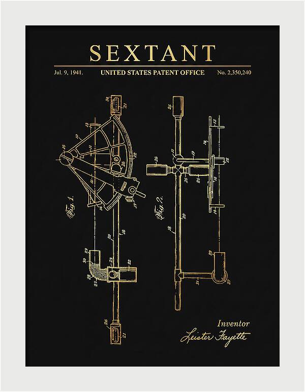 Sextant Gold Patent Us2350240