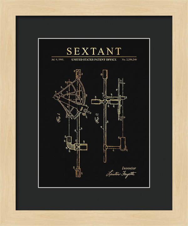 Sextant Gold Patent Us2350240