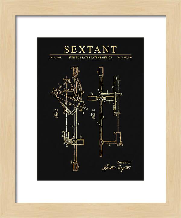 Sextant Gold Patent Us2350240
