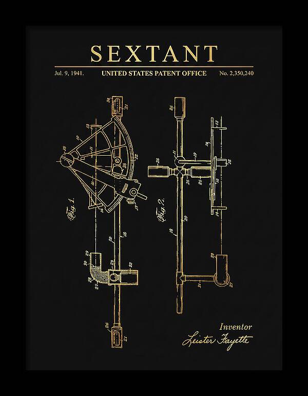 Sextant Gold Patent Us2350240