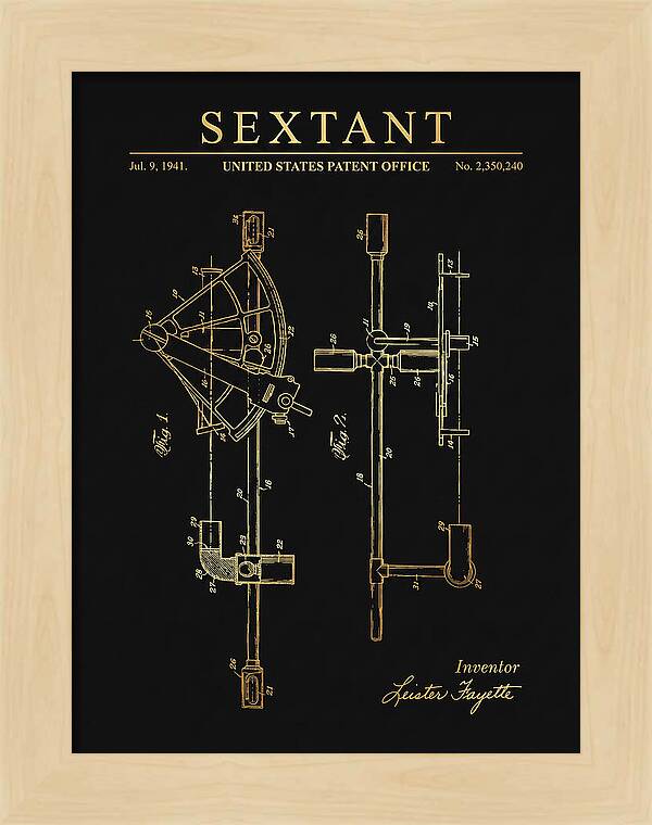 Sextant Gold Patent Us2350240