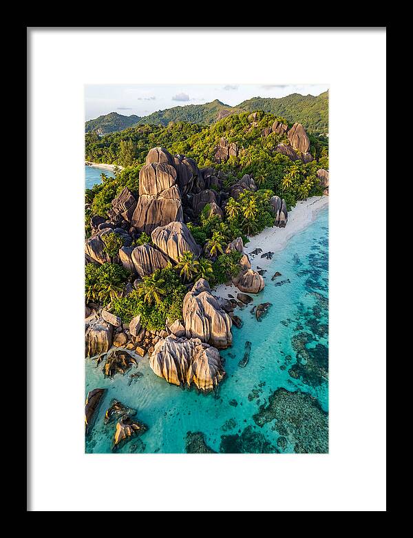 Seychelles Granite Beach