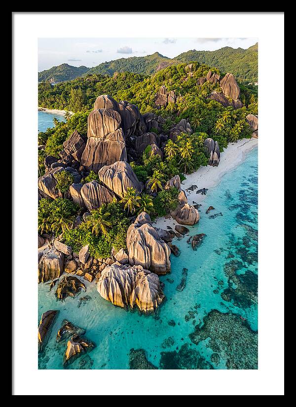 Seychelles Granite Beach