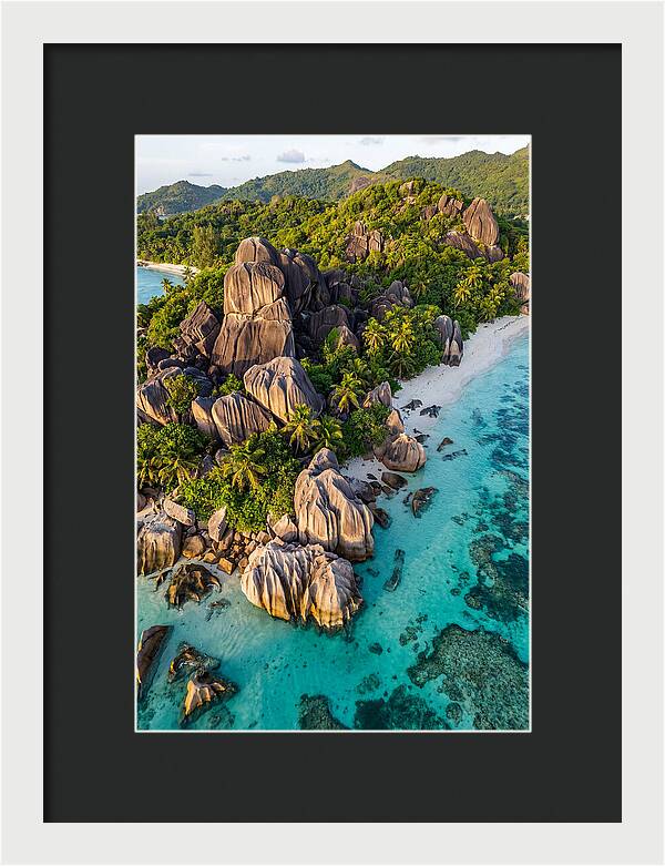 Seychelles Granite Beach