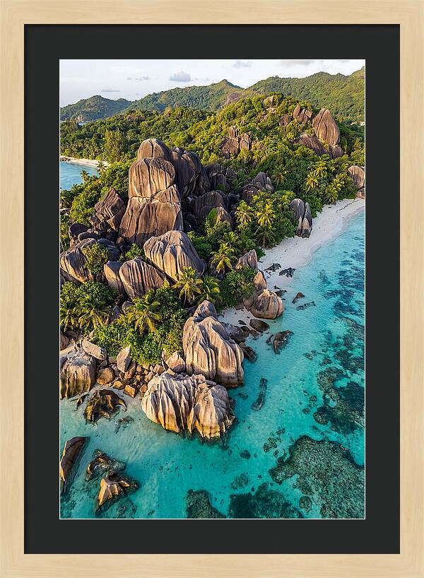 Seychelles Granite Beach
