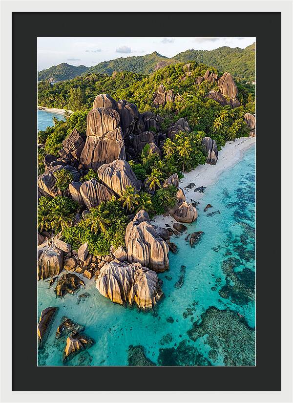 Seychelles Granite Beach