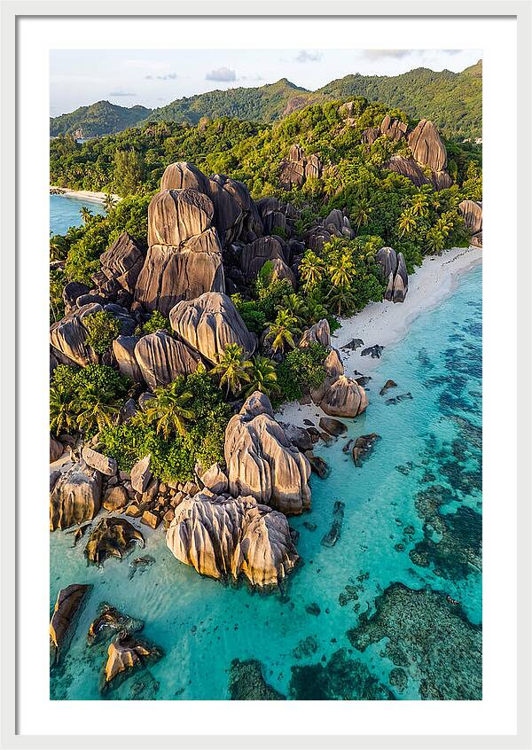 Seychelles Granite Beach