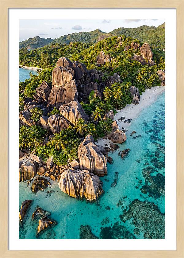 Seychelles Granite Beach