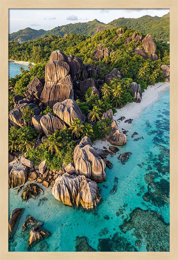 Seychelles Granite Beach
