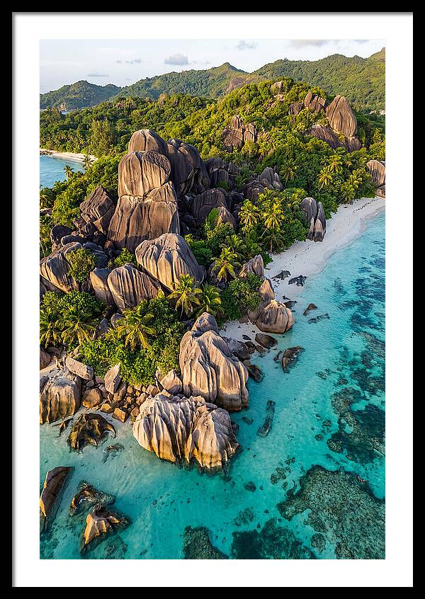 Seychelles Granite Beach