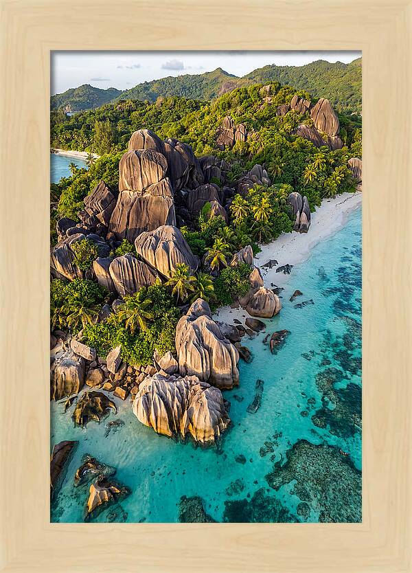 Seychelles Granite Beach
