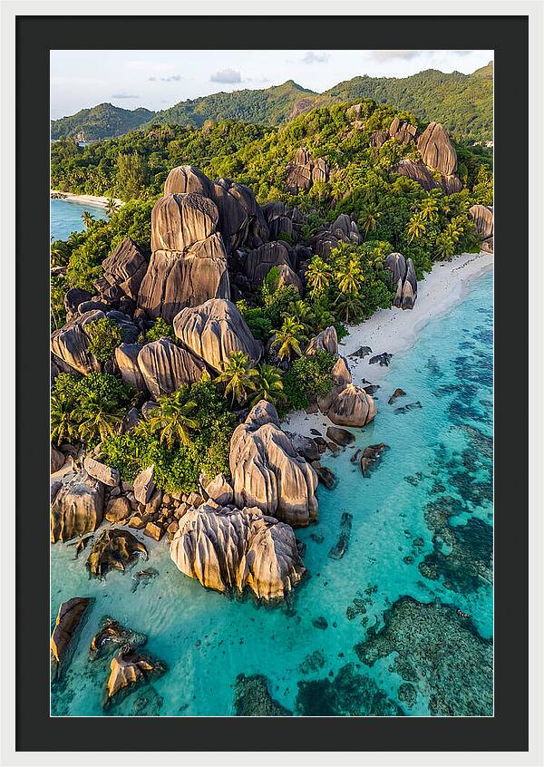 Seychelles Granite Beach