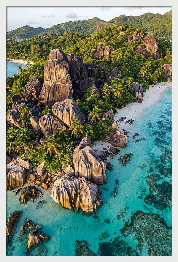 Seychelles Granite Beach