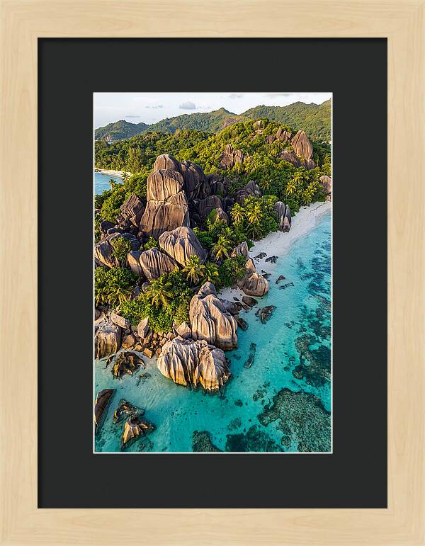 Seychelles Granite Beach