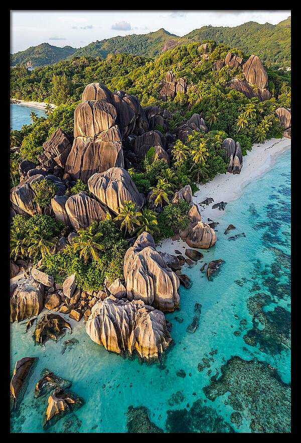 Seychelles Granite Beach