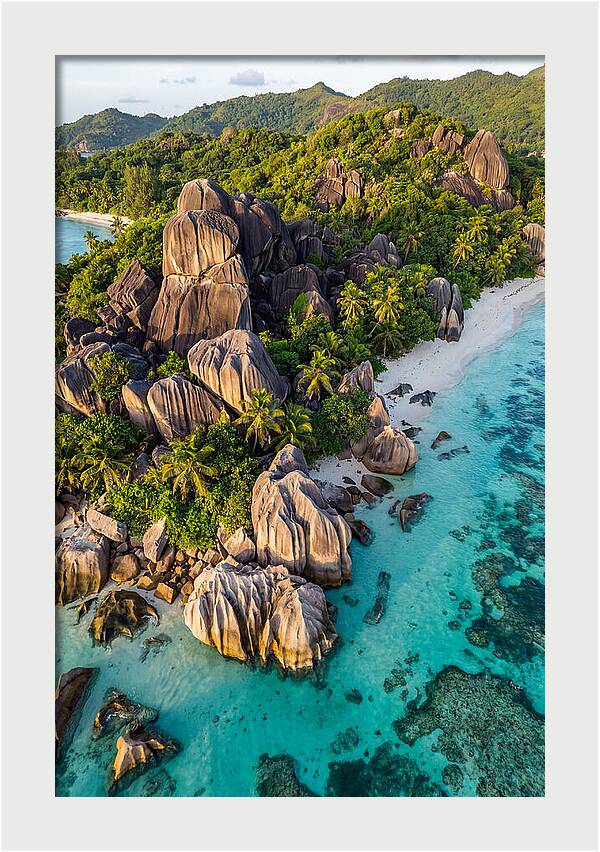 Seychelles Granite Beach