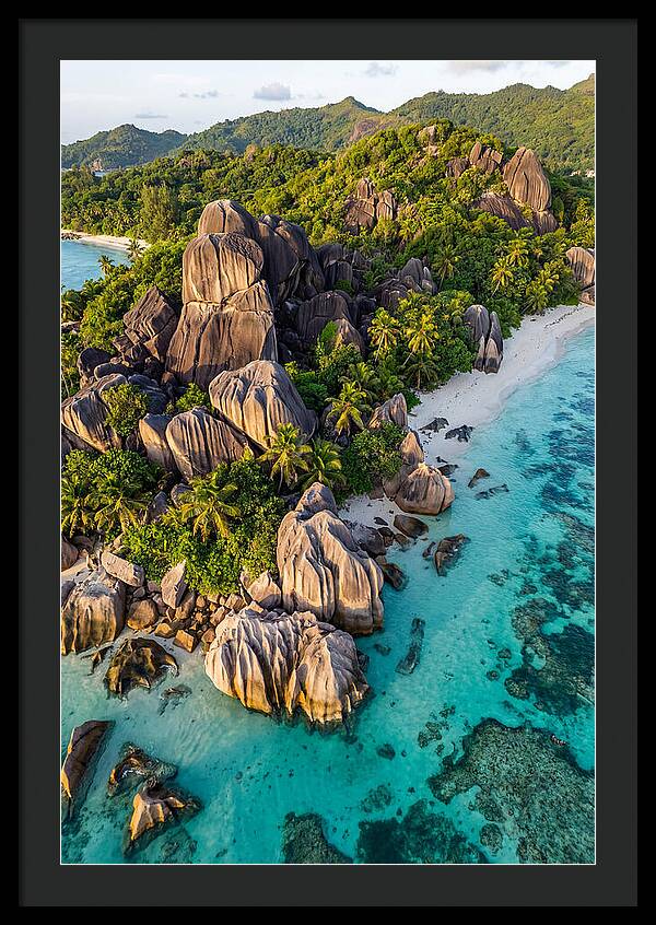 Seychelles Granite Beach