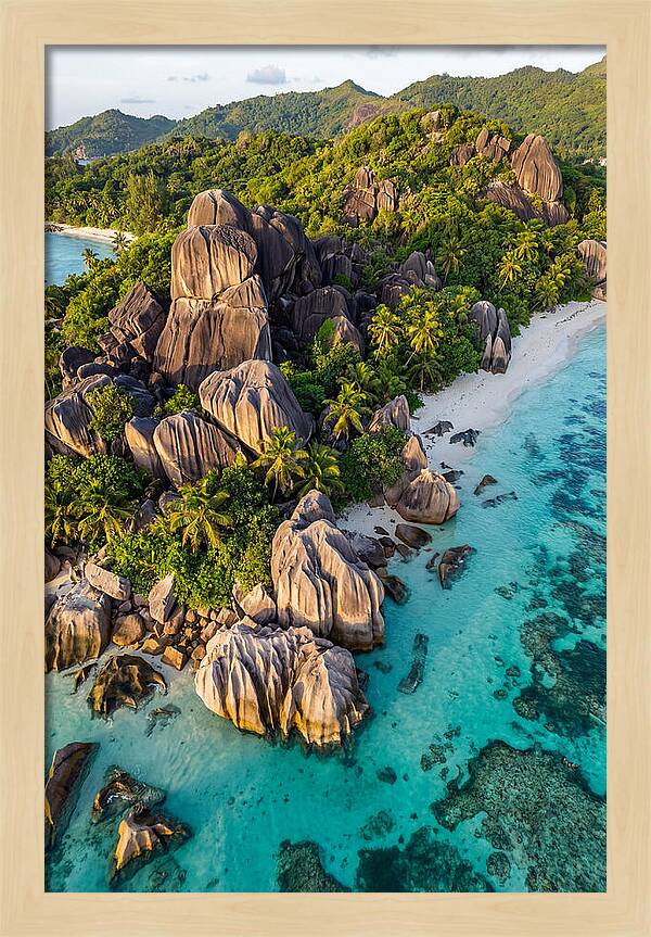Seychelles Granite Beach