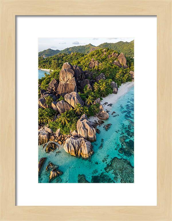Seychelles Granite Beach
