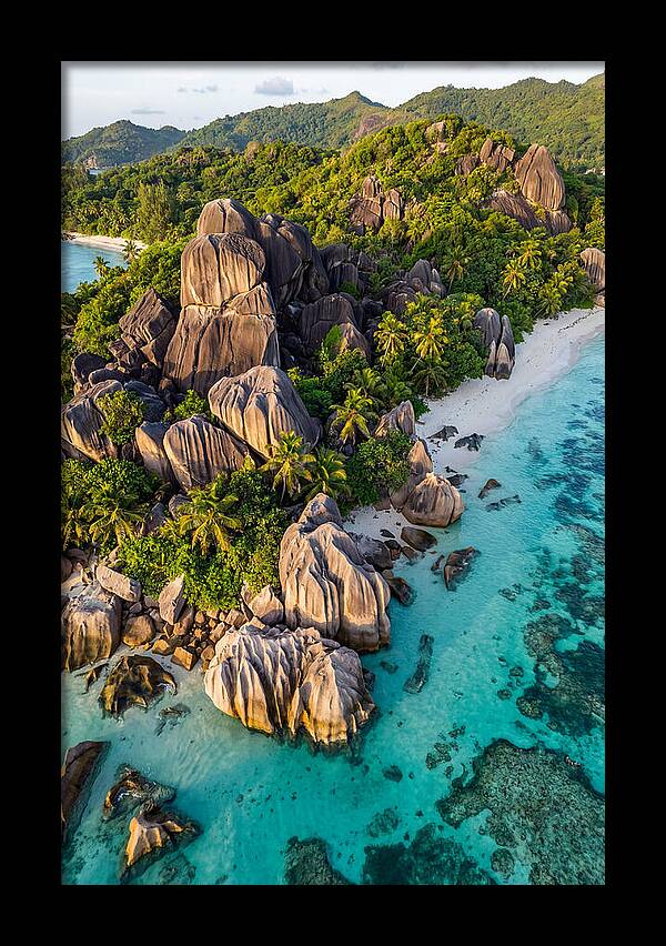 Seychelles Granite Beach