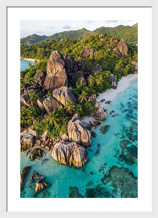 Seychelles Granite Beach