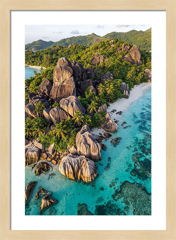Seychelles Granite Beach