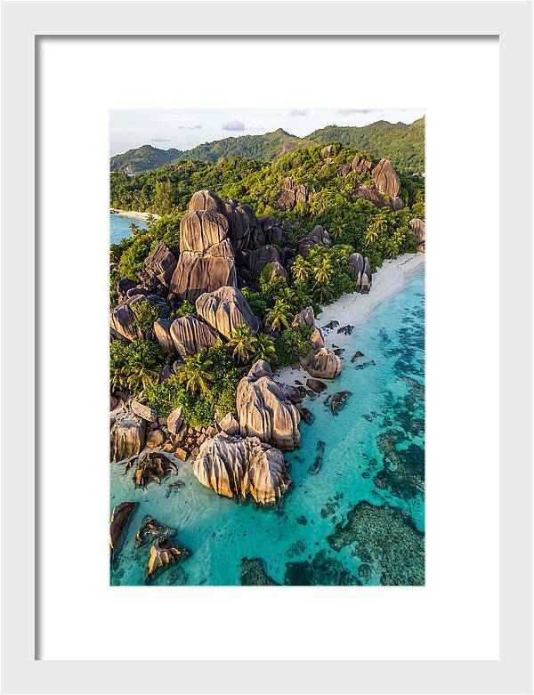 Seychelles Granite Beach