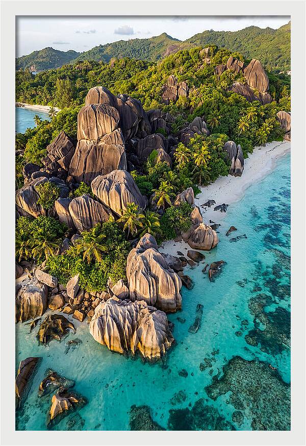 Seychelles Granite Beach