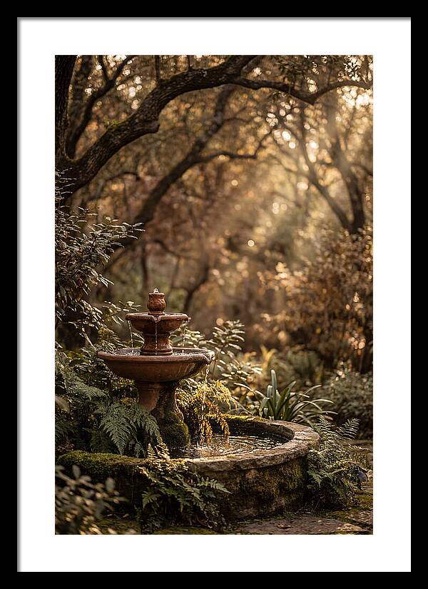 Shaded Serenity Fountain