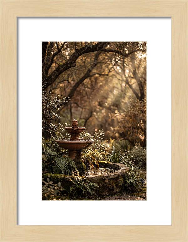 Shaded Serenity Fountain