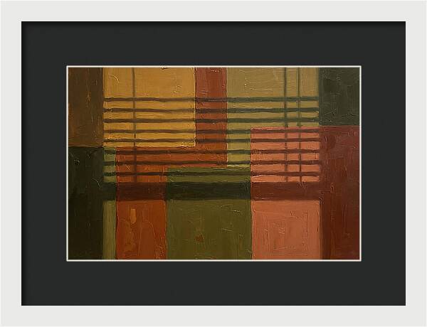Shadow Play Of Color And Light