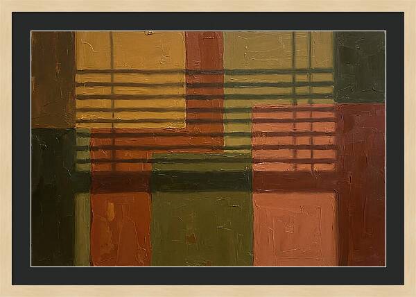Shadow Play Of Color And Light