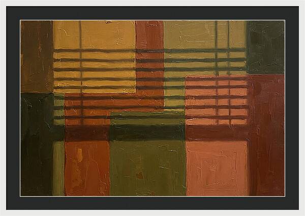 Shadow Play Of Color And Light