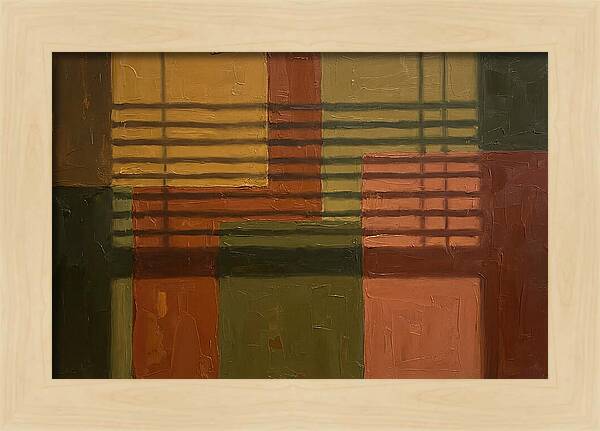 Shadow Play Of Color And Light