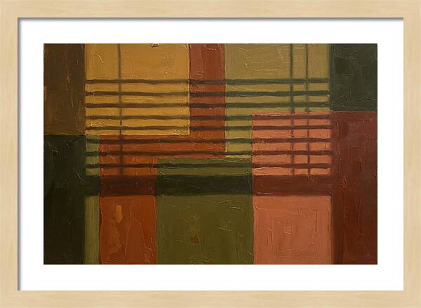 Shadow Play Of Color And Light
