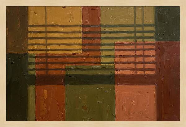 Shadow Play Of Color And Light