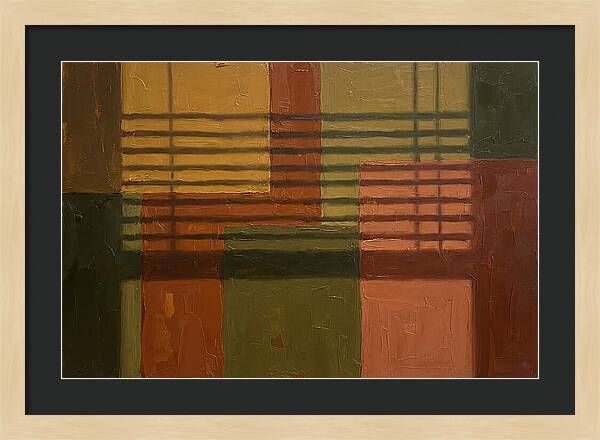 Shadow Play Of Color And Light