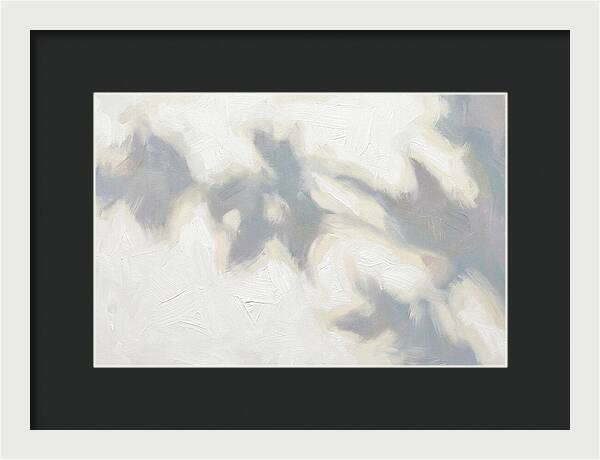Shadow Play On White