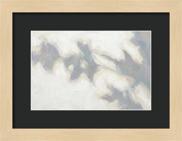 Shadow Play On White