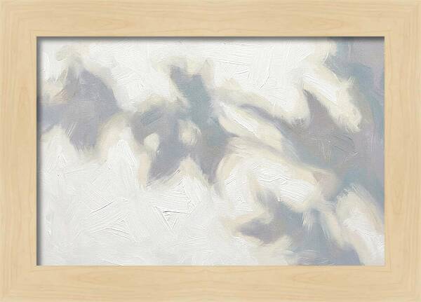 Shadow Play On White