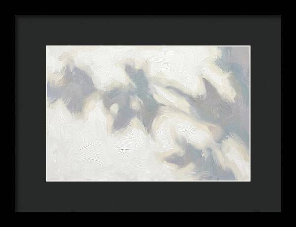 Shadow Play On White