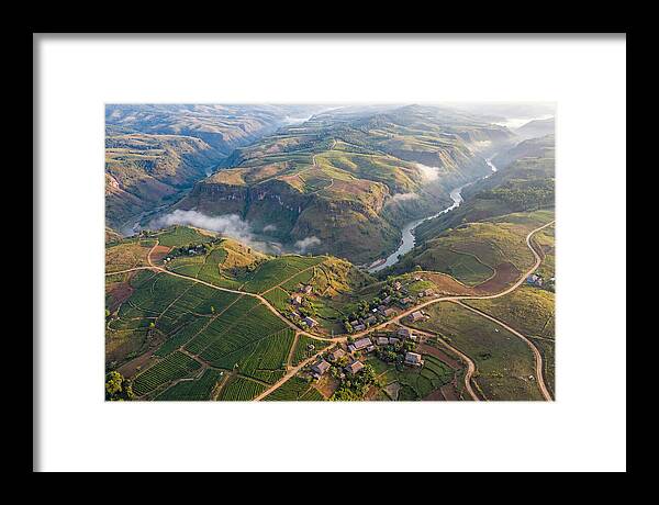 Shan Hills Of Myanmar From Above