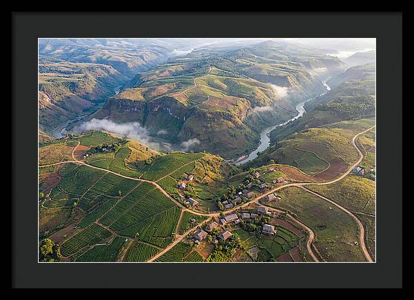 Shan Hills Of Myanmar From Above